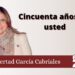 Cincuenta años sin usted