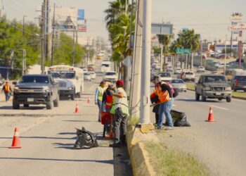 Rehabilita Gobierno de Reynosa alumbrado y bacheo