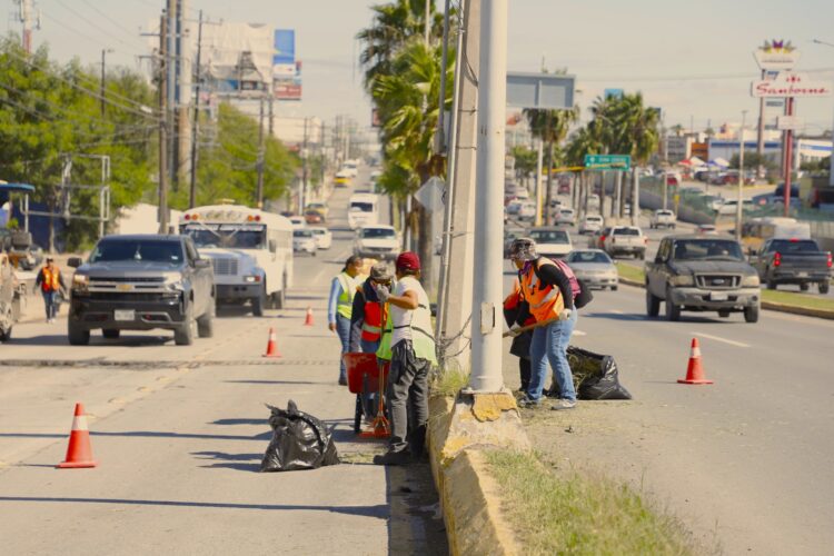 Rehabilita Gobierno de Reynosa alumbrado y bacheo
