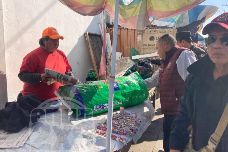 Decomisan 150 kilos de pirotécnica en Victoria en fiestas decembrinas