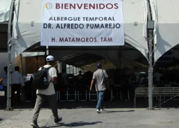 Migrantes plagiados permanecen resguardados en albergue de Matamoros