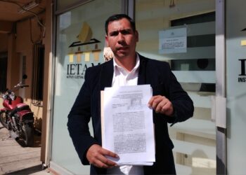 Acusa aspirante independiente al IETAM de restarle firmas para registro