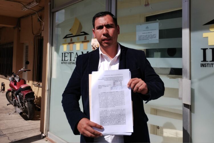 Acusa aspirante independiente al IETAM de restarle firmas para registro