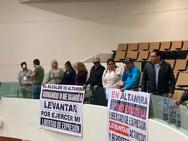 Acusa activista a presidente municipal de Altamira de presunto secuestro