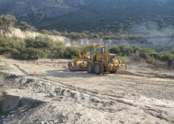 En el Altiplano tamaulipeco, construcción de vado conectará zonas ejidales