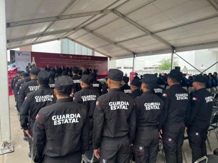 Entrega USJT nueva generación de 182 graduados para guardia estatal y ministerios públicos