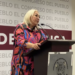 Comparecencias con olor a elecciones: Adriana Lozano se acomoda donde la pongan. Foto tomada de video