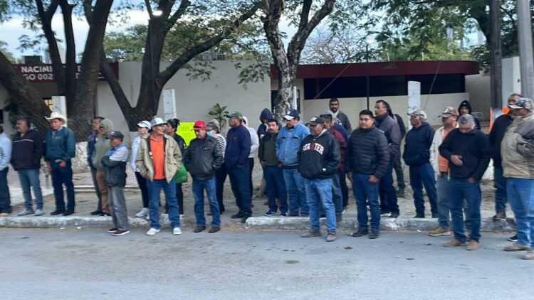 Ejidatarios del Mante se declaran en plantón permanente: piden agua y elecciones democráticas