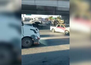 Balaceras, bloqueos y destrucción de cámaras de vigilancia en Reynosa