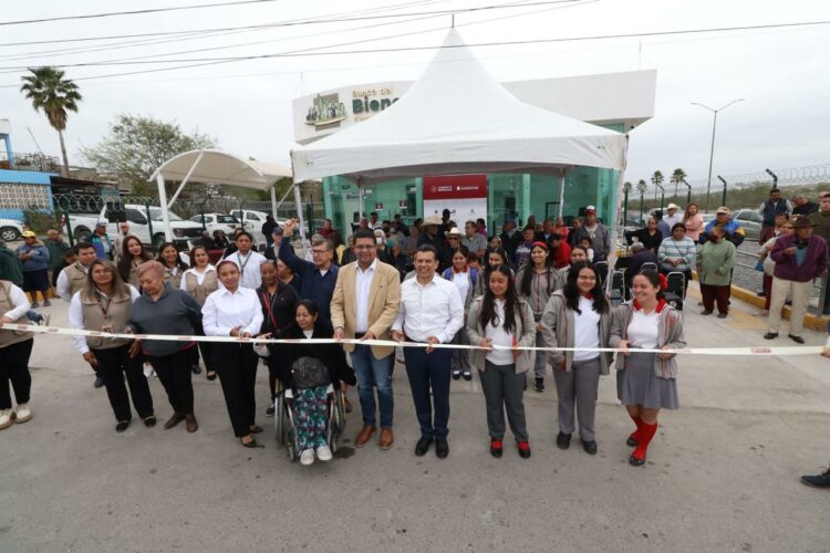 Inauguran alcalde y autoridades federales otro Banco de Bienestar