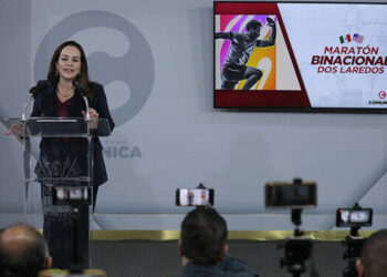 Invita Alcaldesa Carmen Lilia Canturosas a inscribirse al Primer Maratón Binacional