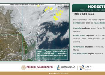 Alerta Gobierno de Reynosa de nuevo frente frío
