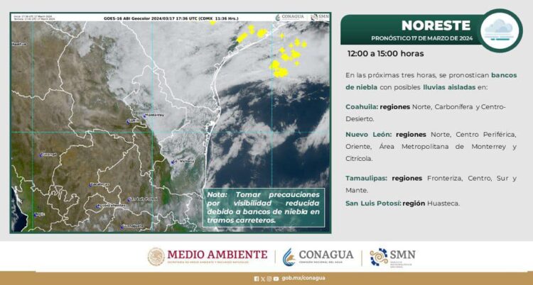 Alerta Gobierno de Reynosa de nuevo frente frío