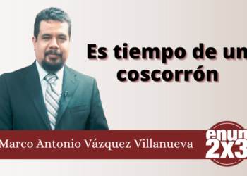 Es tiempo de un coscorrón