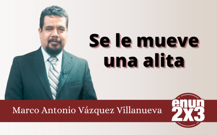 Se le mueve una alita