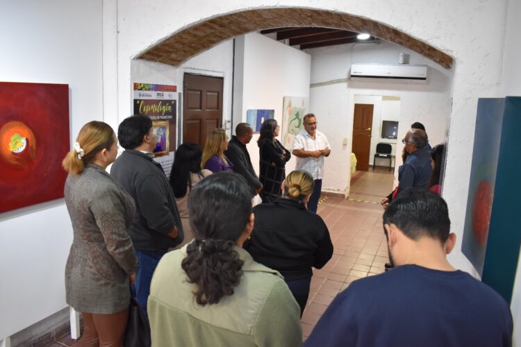 'Cosmología', una mirada al universo del pintor Manuel Lince en el Museo Histórico Reynosa