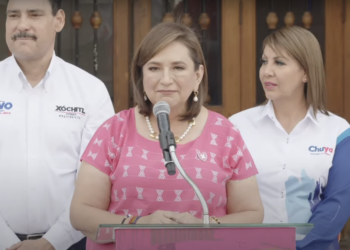 “Tiene derecho a ser candidato”: Xóchitl Gálvez sobre candidatura de Cabeza de Vaca. Foto tomada de video