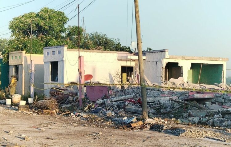 Descartan terrorismo en caso de explosión de casa en Valle Hermoso