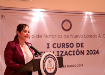 Se realiza Primer Curso de Actualización 2024 del Colegio de Notarios de Nuevo Laredo 