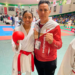Gana estudiante de la UAT Nuevo Laredo Macroregional de Karate en SLP