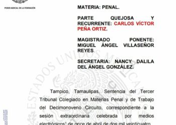 Rehabilitan derechos políticos a Peña Ortiz