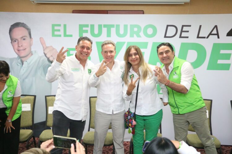 El Partido Verde va en segundo lugar en Tamaulipas: Velasco