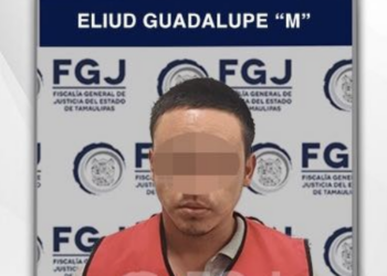 Detienen a presunto asesino de Noé Ramos en El Mante. Foto de Fiscalía Tamaulipas