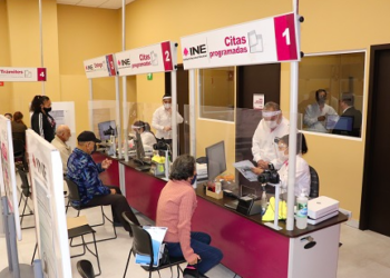 Módulos del INE. Foto de INE