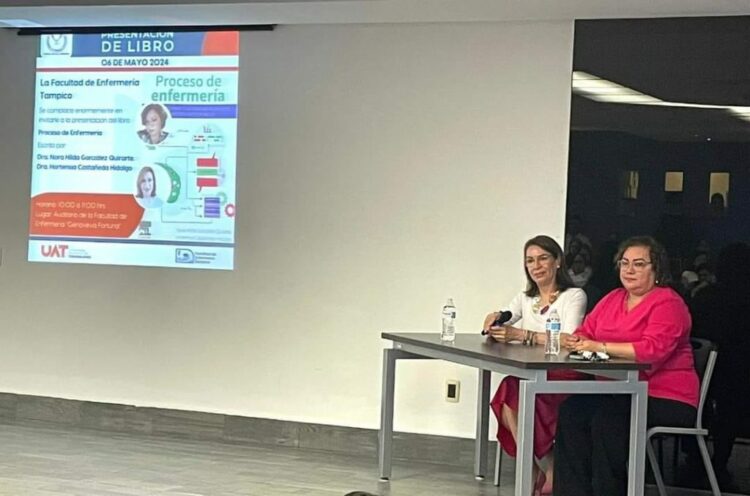 Investigadoras del Campus Tampico presentan nuevo libro sobre el proceso de enfermería