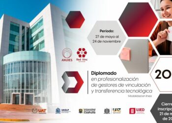 Invita la UAT a cursar el diplomado en vinculación y transferencia tecnológica