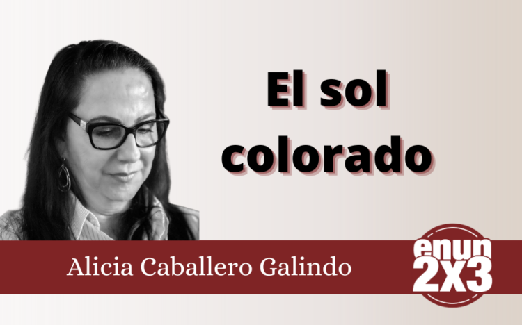 El sol colorado