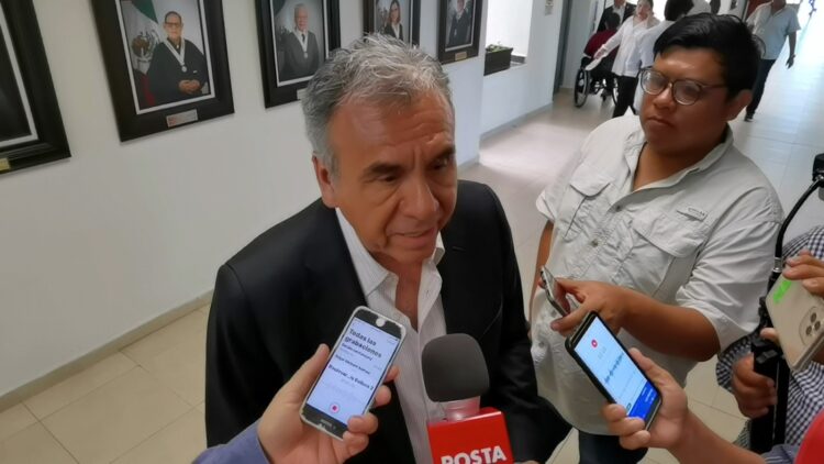 Diputados batean creación de la Guardia Estatal del Agua. Javier Villarreal Terán, presidente de la Comisión de Recurso Agua.