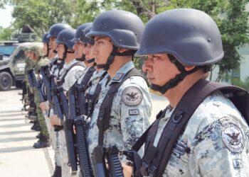 Llegan refuerzos federales para la frontera | Foto: Alejandro Echartea