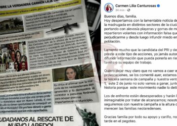Halcones del CDN como promotores del voto del PRIAN en Nuevo Laredo