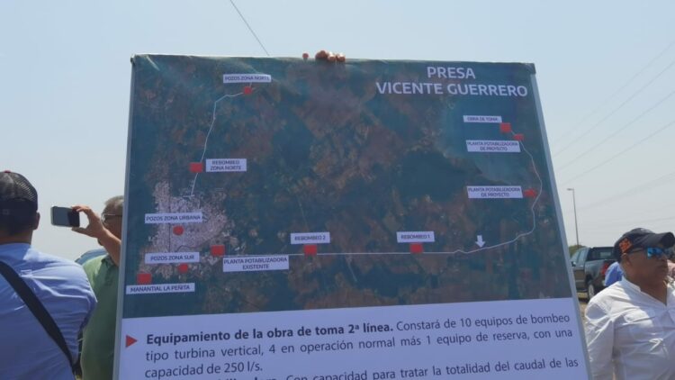 Inician trabajos en segunda línea del acueducto