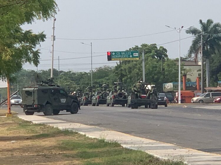 Refuerzan seguridad en El Mante con 275 elementos