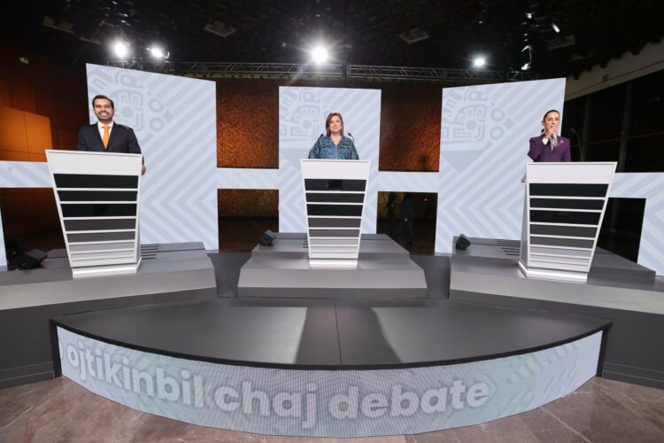 Los temas del Tercer Debate Presidencial. Foto de X INE