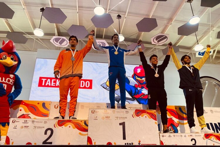 Da “Nacho” Pérez plata en TKD para la UAT