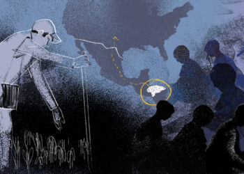 «No se puede ni respirar duro»: hondureño que viajó en un contenedor