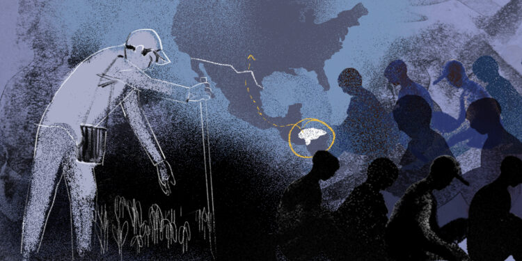 «No se puede ni respirar duro»: hondureño que viajó en un contenedor