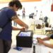 Participan estudiantes de la UAT en el Simulacro Electoral Universitario.