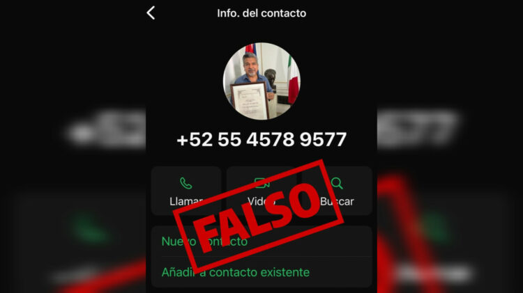 Advierten por número falso que se hace pasar por el del vocero de Tamaulipas