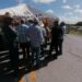 Agricultores realizan bloqueo en la carretera federal en San Fernando. Foto Cortesía