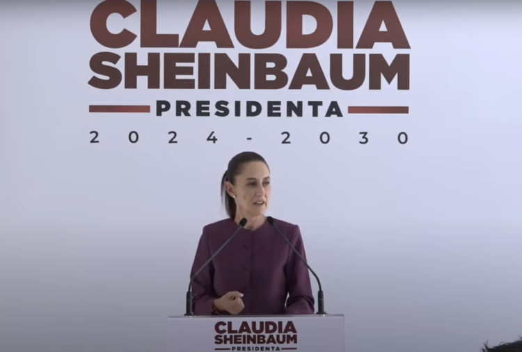 Claudia Sheinbaum, virtual presidenta electa de México.