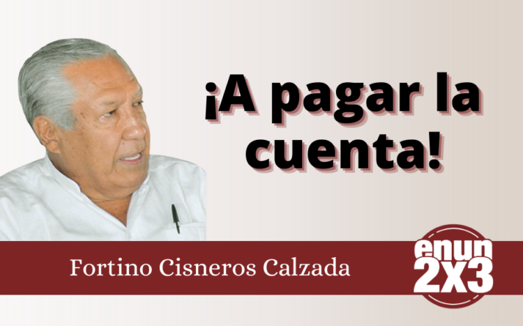 ¡A pagar la cuenta!