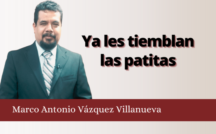 Ya les tiemblan las patitas