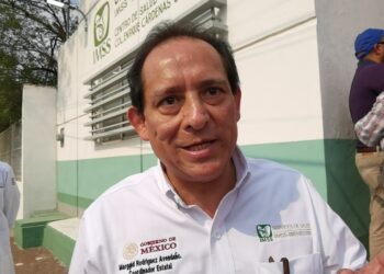 Marggid Antonio Rodríguez Avendaño, coordinador estatal del IMSS-Bienestar.