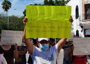 Queremos las cartas de residencia que nos prometieron, manifiestan colonos