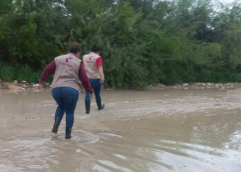 Recorre SEBIEN municipios luego del paso de Alberto