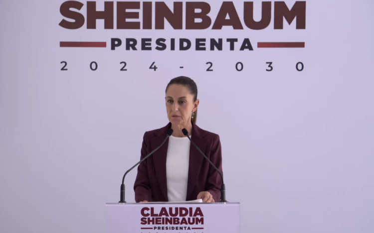 Sheinbaum confirma reunión con familias de víctimas de Pasta de Conchos. Foto tomada de video